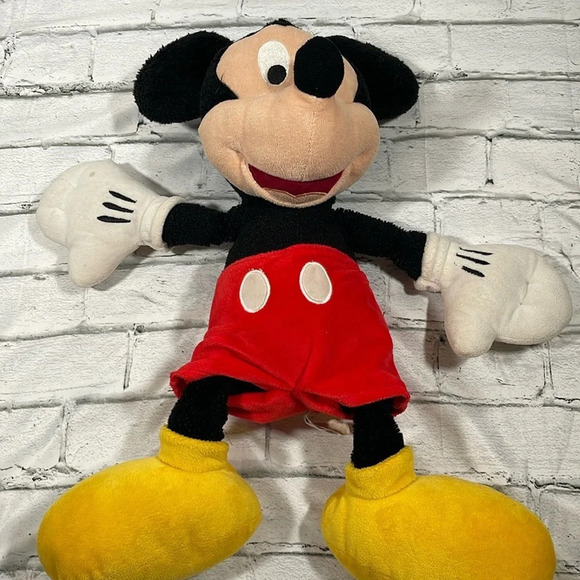 Set of two Mickey Mouse Disney plush 13” & 20” - Picture 6 of 8